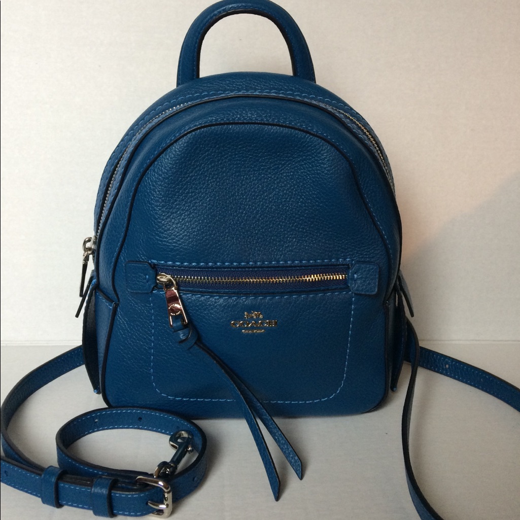 Coach Backpack Blue